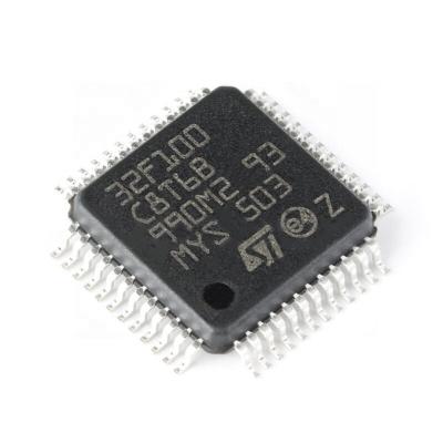 China / ARM cortex-m332-bit MCU of STM32F100C8T6B original original LQFP-48 for sale