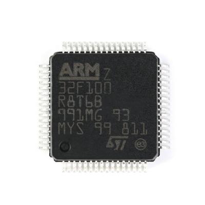 China / STM32F100R8T6B LQFP-64 Original Original ARM Cortex-m332-bit Microcontroller MC for sale