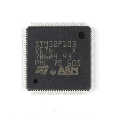 China / Original Original STM32F103VET6 Lqfp-10032-bit Microcontroller m 3512k Flash Memory Chip for sale