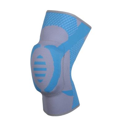 China Sports Safty breathable nylonhigh quality knee sleeve elastic knee brace customized logo knee pad comfortable sports for sale