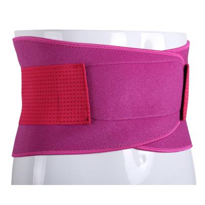 China Women - Men - - Adults - Teens Women Waist Trimmer Belt Unisex Adjustable Wrap Sweat Neoprene Waist Trainer Back Support Belt for sale