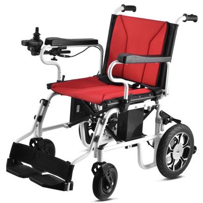 China High end luxury household lightweight folding electric wheelchair comfortable for the elderly and disabled wheelchair for sale