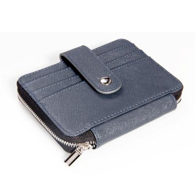 China Fashion New Fashion Style Leather Vintage Card Holder Multi Card RFID Wallet Men Coin Purse Card Holder for sale