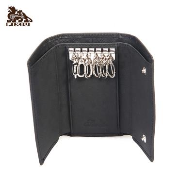 China ENGLAND STYLE Key Holder Wallet High Quality Genuine Leather Chain Holder for sale