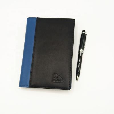 China RFID Passport Custom Holder Block Check RFID Cover Genuine Leather Book Cover for sale