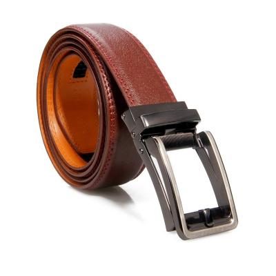 China Cowhide Fashion Mens Designer Metal Buckle Waist Genuine Leather Training Belts With Logo for sale