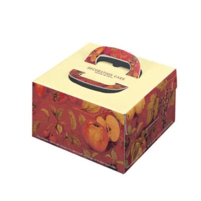 China Disposable Paper Material Food Grade 6 8 10 12 Inch Cake Box Package Boxes Wedding Cake Box Cute Design for sale