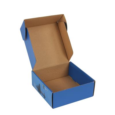 China Recyclable Custom Corrugated Packaging Box Small Cardboard Paper Printed Corrugated Box Wholesale for sale