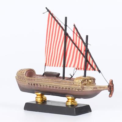 China Europe Resin Vintage Viking Ship Home Decoration Office Decoration for sale