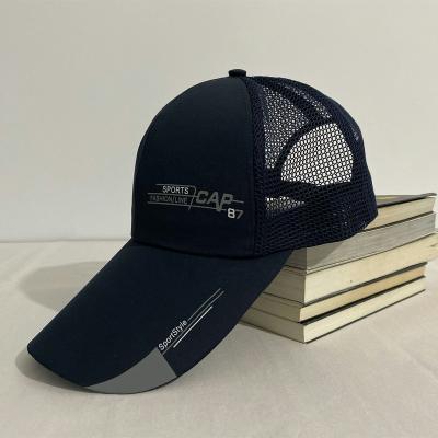 China Wholesale COMMON Performance Brim Sun Visor Sports Extra Long Hats Mesh Golf Tennis Baseball Hats Breathable For Men for sale