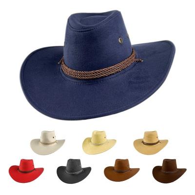 China Wholesale Ethnic Bulk Western Men's Women's Adult Single Cowboy Hat Suede Bozeman Felt Hats for sale