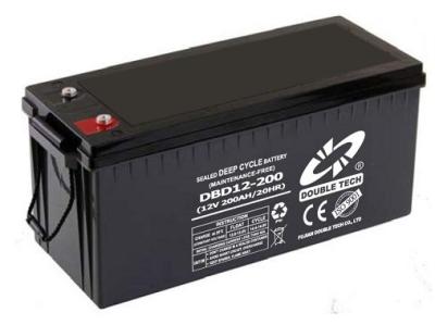 China Hot Sale 120v AGM Rechargeable Battery Pack 200ah Lead Acid Battery for sale