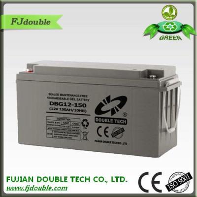 China Singapore distributor SOLAR gel battery 12v 150ah,ups/solar battery factory factory,Alibaba certified supplier for sale