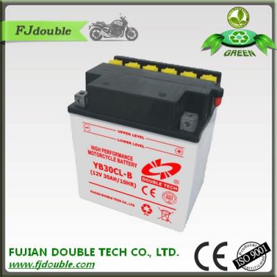 China YB30CL-B 12v 30ah Motorcycle/Scooter Gel Motorcycle Rechargeable Battery for sale