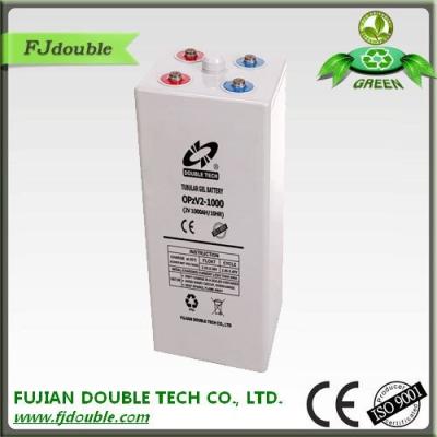 China UPS rechargeable exide tubular battery Opzv 2v 1000ah for sale