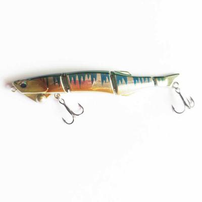 China ABS Plastic In 9cm Full Layer 7g Fish Bath Running High Quality Multi-jointed Baits Pencil Hard Fishing Lure for sale