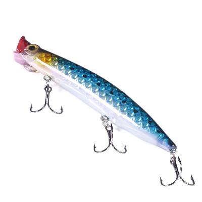 China Wholesale ABS Plastic 11cm 13g Topwater Fishing Lure Freshwater Bait Seawater Fishing Snap Lure Groundbait for sale