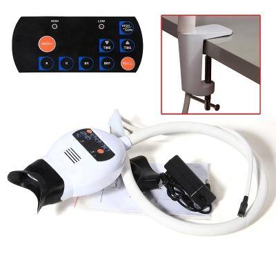 China RD Teeth Freely Adjust Angle Bleaching Dentist Whitening Bleaching Machine Lamp 3 Colors LED Light Accelerator For Table for sale