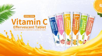 China De natuurlijke Bruisende Tablet van de Gezondheidsvitamine c 1000Mg voor Dieetsupplement Te koop