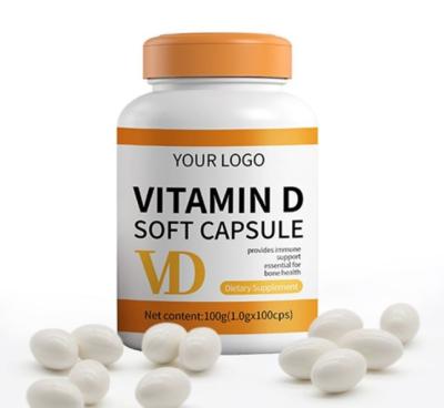 China 1g de Capsulevitamine D3 van vitamined 5000 IU Cholecalciferol-Calcium Te koop