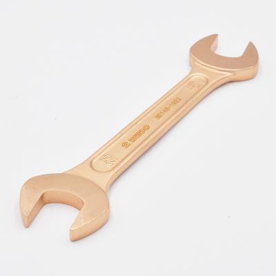 China 99.99% WEDO Brand Explosion Proof Double Cathode Copper Tools Open End Wrench Price for sale