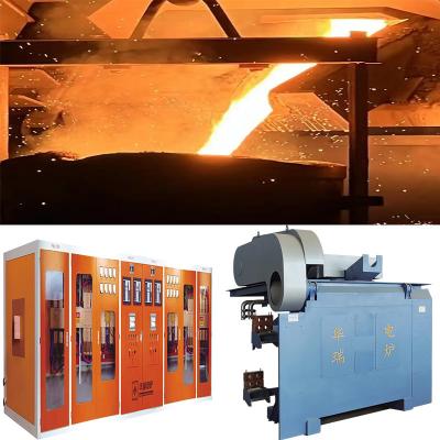 China Tecnología desarrollada por el propio fabricante garantiza una seguridad completa en el horno de fusión por inducción de frecuencia media en venta