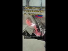 thyristor induction aluminum melting furnace system high efficiency