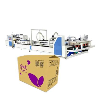 China Other Stable Quality Paper Pizza Making Price Cardboard Box Folder Gluer Corrugated Cardboard Pasting Machine for sale