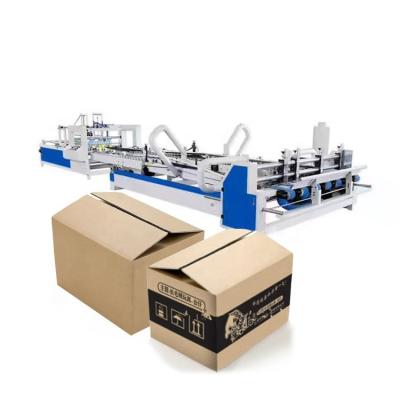 China Other Original Factory Wholesale Corrugated Making Machine Carton Box Automatic Crash Lock Bottom Folder Gluer for sale