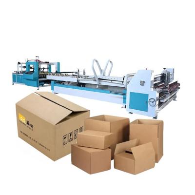 China Other Crash Durable Auto Lock Bottom Gluer Folder Carton And Glucer Corrugated Box Product Making Machinery for sale