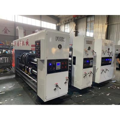 China Automatic Printing Stores Corrugated Cardboard Printing Slotting Die Cutting Machine for sale