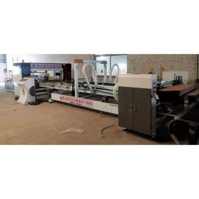 China Other Cardboard Folding Gluing Machine Automatic Corrugated Cardboard Pizza Box Folder Gluer Machine for sale