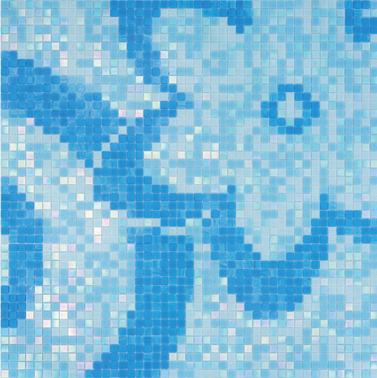 China Parquet Swimming Pool Mosaic Tile Wall Glass Art for sale