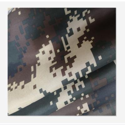 China Breathable Twill Vellum Factory Customized Transfer Printing Microfiber Camouflage Fabric for sale