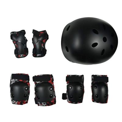 China Universal Roller Skating Protector Helmet Knee Pad Elbow Guard Palm Mount Guard For Kids Sports Protection for sale