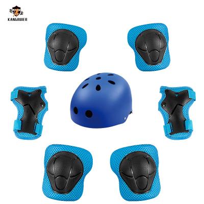 China Universal Knee Pads Elbow Wrist Braces Set Knee Protection Wrist Guards For Cycling Skateboarding for sale