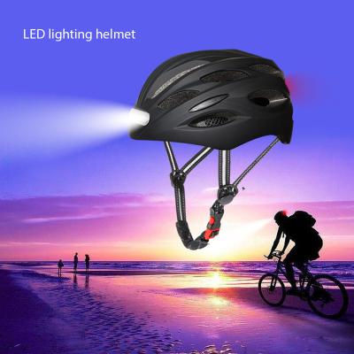 China Night LED Protective Head Warning LED Helmet For Protective Head for sale