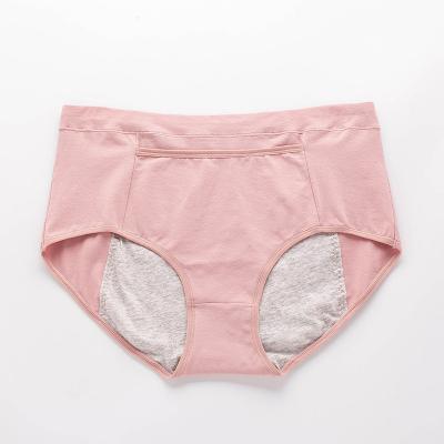 China Antibacterial Menstrual Period Underwear Women Panties Leak Proof Sexy Incontinence Underwear Briefs for sale