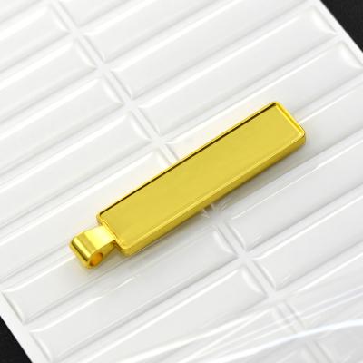 China Waterproof 51.5mm x 11mm Rectangle Blank Epoxy Domed Stickers For License Plates Keychains for sale