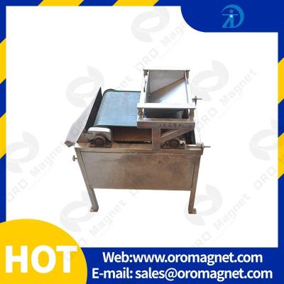 China Pulley Belt Magnetic Separator Machine Conveyor For Activated Carbon for sale