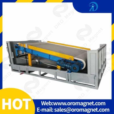 China Plate Type Permanent Magnetic Separation Equipment For Iron Quartz Sand / Powder Hematite Limonite, Chromite Processing zu verkaufen