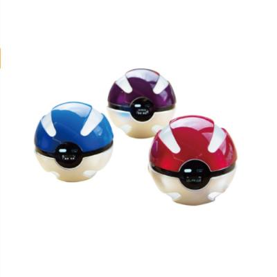 China Portable cosplay pokemon go pokeball power bank 12000mAh pokemon power bank with KEYCHIN for sale