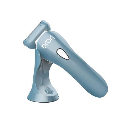 China Car Electric Shaver For Lady Bikini Trimmer Body Hair Removal Women Shaver For Legs And Underarms Rechargeable Wet And Dry for sale