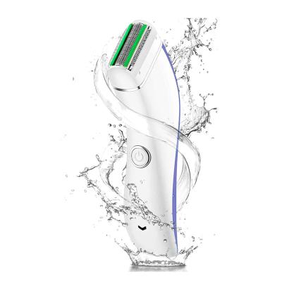 China Car Moisturizing Wet and Dry Lady Shaver Electric Shaver for Women Female Body Hair Removal and Trimmer with USB Charging for sale