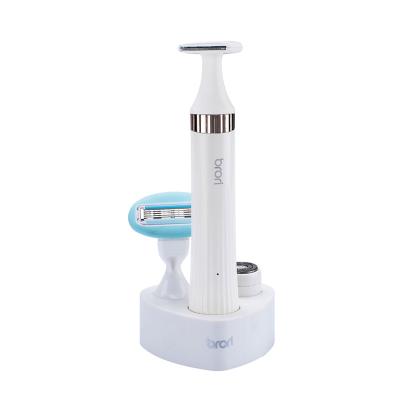 China Car Lady Multifunctional Shaver 4 in 1 Women Hair Grooming Kit Female Body Hair Balancing Removal Epilator Facial Razors for sale