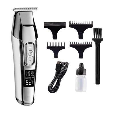 China Professional Electric LCD Display Barber Equipment Hair Cutting Machine Car Traditional Hair Clippers Trimmer Cord and Cordless T-trimmer for sale