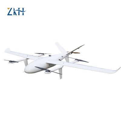 China AYK-350 Carbon Fiber 2.5 Hours 7kg Long Range Fixed Wing Delivery Drones Heavy Load 10kg ADAV for sale