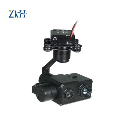 China PAN-TILT FH310-TIR MINI 10X Optical Zoom and Thermal Camera with 3-axis Gimbal for Search and Rescue Drone Camera UAV for sale