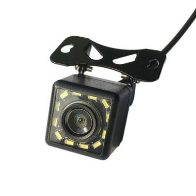 China 1/4 CMOS Waterproof Car Reversing 12 LED Camera Waterproof Parking Image Sensor Night Vision Front Rear Car Camera for sale