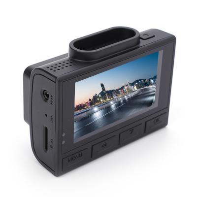 China 2.45 Inch WiFi Dual Lens DashCam Dash Cam 4k FHD Dual Lens With Gps Car Camera Black Box Front And Rear Dash Cam Car Dvr With Gps Dash Cam 4k app for sale